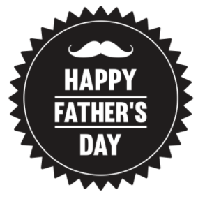 Happy Father's Day mustache