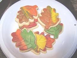 Fall Leaf Cookies