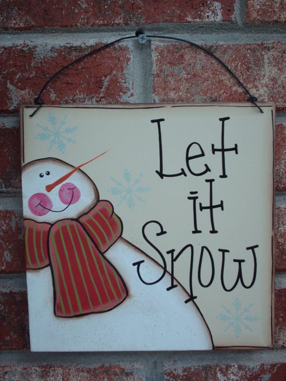 Let it Snow Canvas