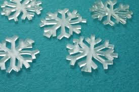 Snowflake Shrinky Dinks