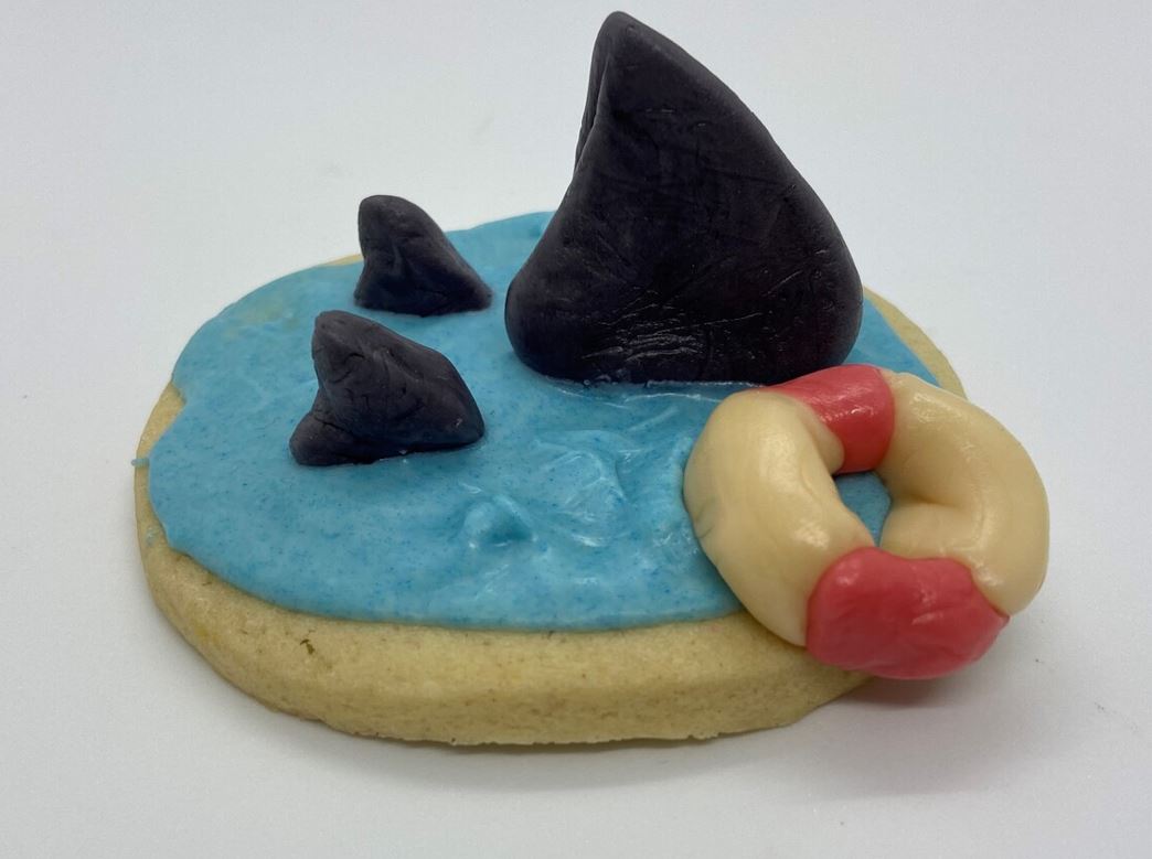 Shark Fin Cookies
