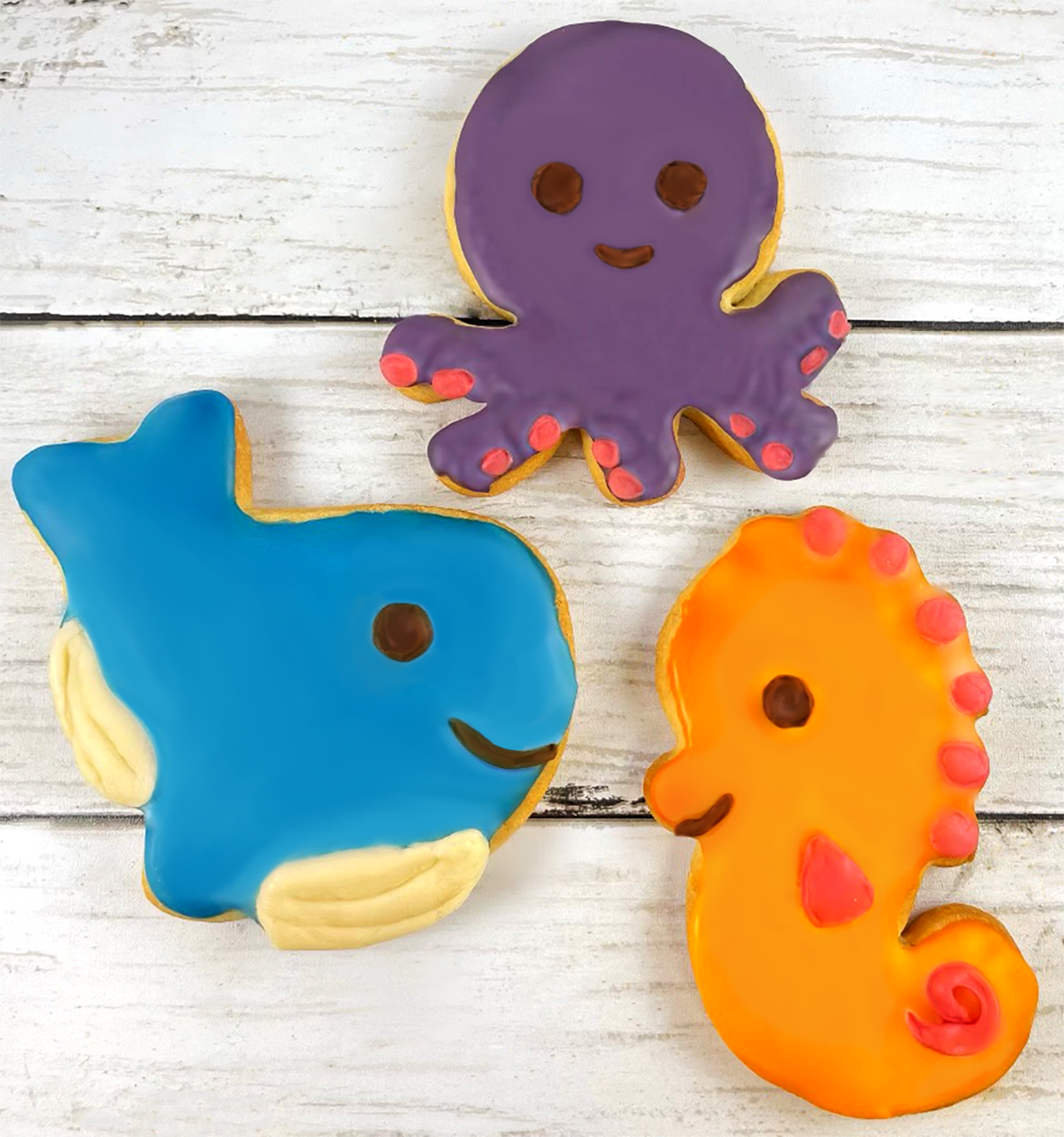 Sea Creature Cookies