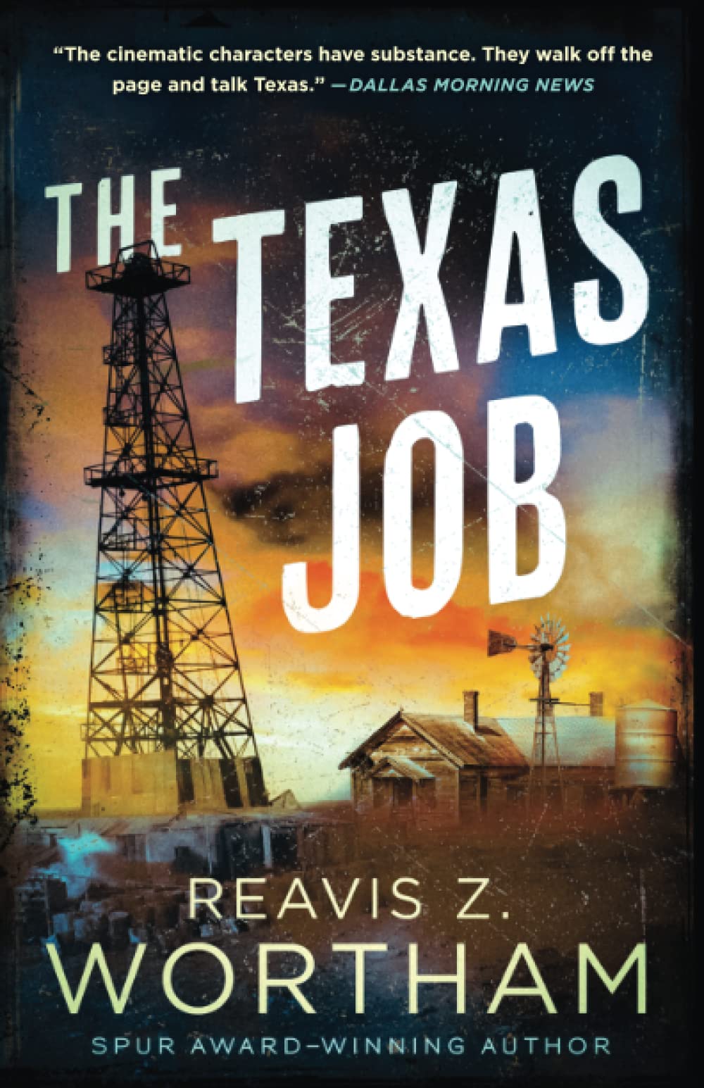 Book cover for "The Texas Job" by Reavis Z. Wortham
