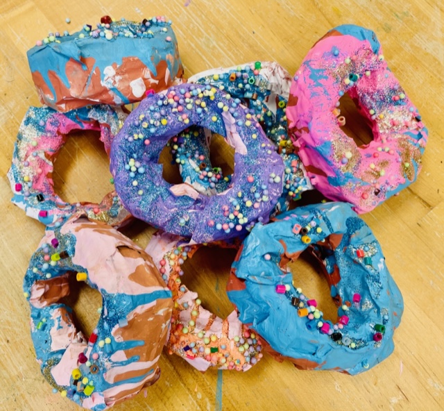Pop Art Donuts Craft to Go! PlainviewOld Bethpage Public Library