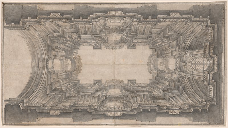 Andrea Pozzo, Illusionistic Architecture for the Vault of San Ignazio