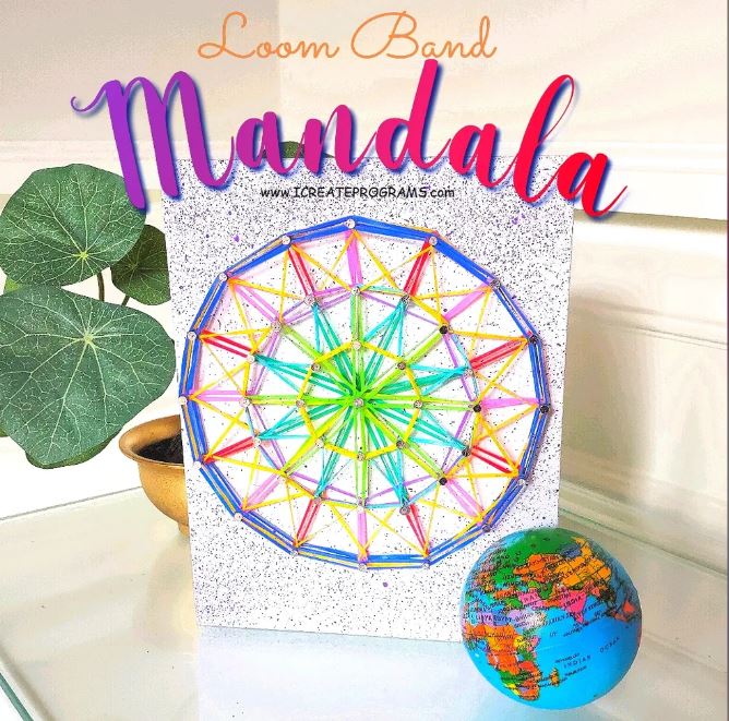 Loom Band Mandala