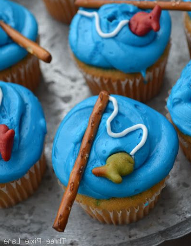 Gone Fishing for Cupcakes!