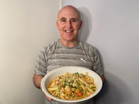 Cajun Penne Pasta with Chicken & Green Onions