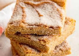 Snickerdoodle Blondies