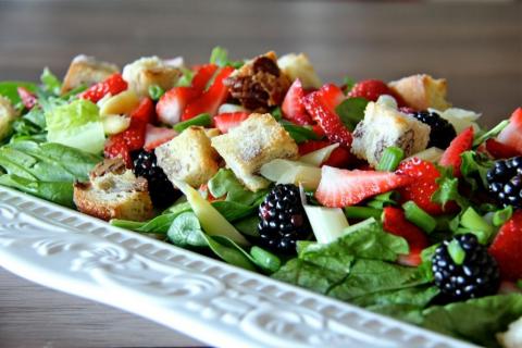 Sweet and Savory Fruits Salads