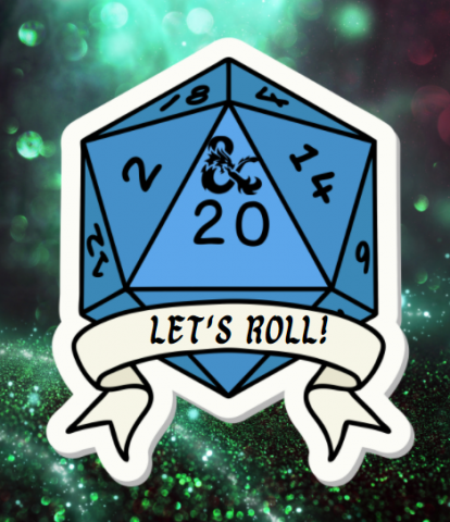 Let's Roll! D&D D20 Image