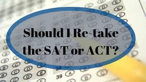 Should you retake the sat vs. act