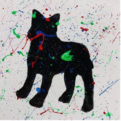 Animal Splatter Art