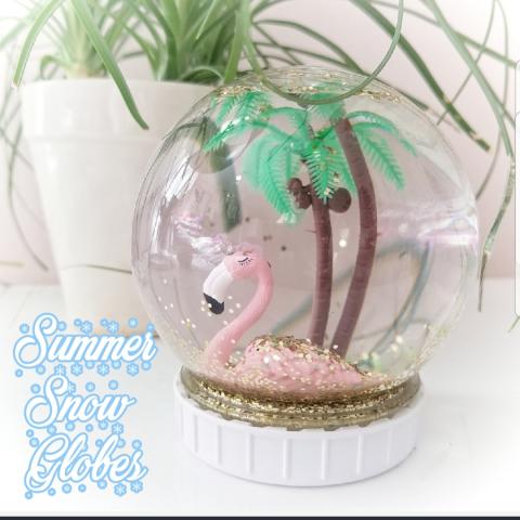 Summer Snow Globe