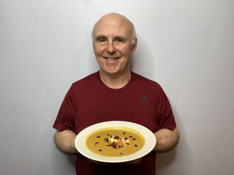 Family Program -  Harvest Pumpkin Soup with Cranberries and Apple