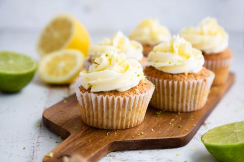 Lemon, Lime, & Orange Cupcakes 