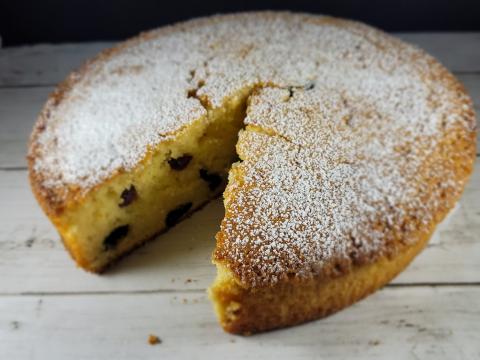 Cranberry Ricotta Cake