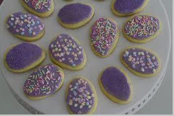 Springtime Egg Cookies