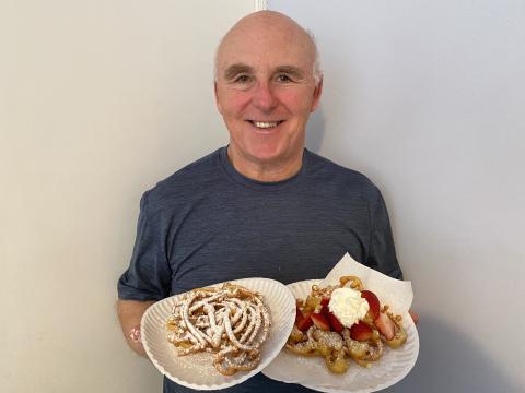 Carnival Style Funnel Cake