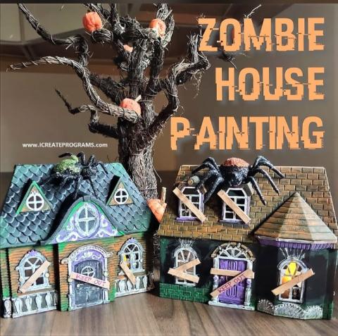 Zombie House Painting