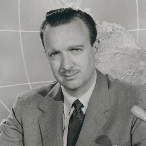 Photo of young Walter Cronkite