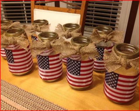 Patriotic Jars