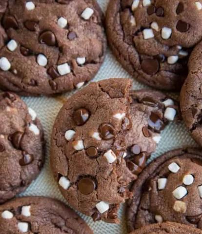 Hot Chocolate Cookies