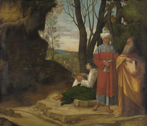 Giorgione's Three Philosophers, 1509
