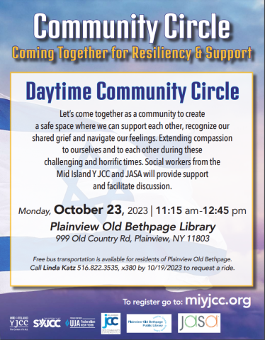 Support and connection flyer