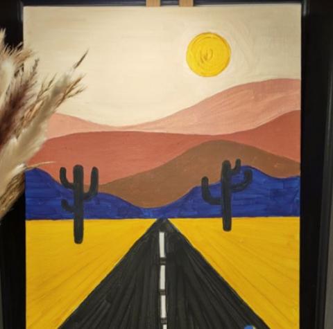 Road Trip Painting