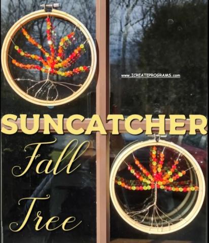 Fall Tree Suncatcher