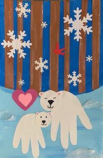 Polar Bear Family - Craft to Go!