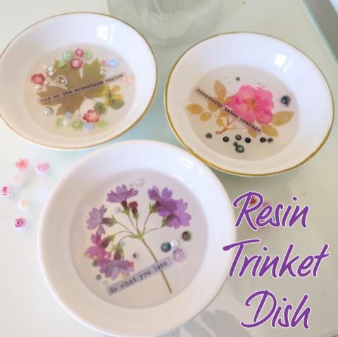 Resin Trinket Dish