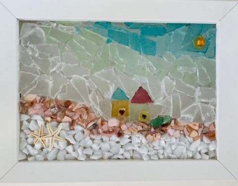 Beach Glass Mosaic