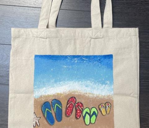 Beach Vibes Tote Bag