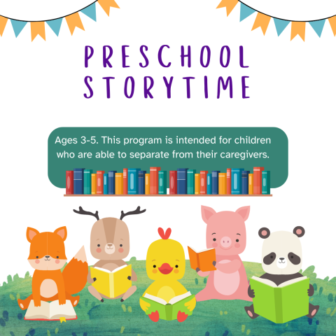 Preschool Storytime