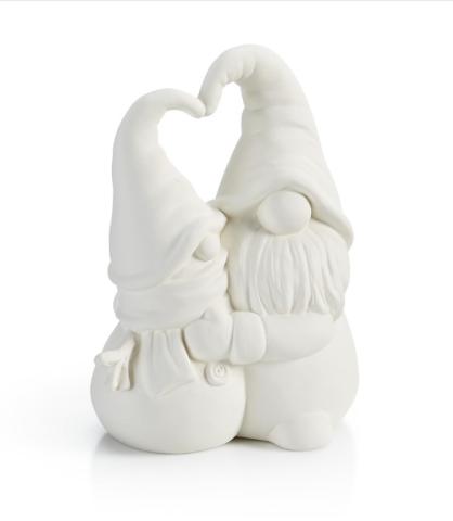 Hugging Gnome & Snowman