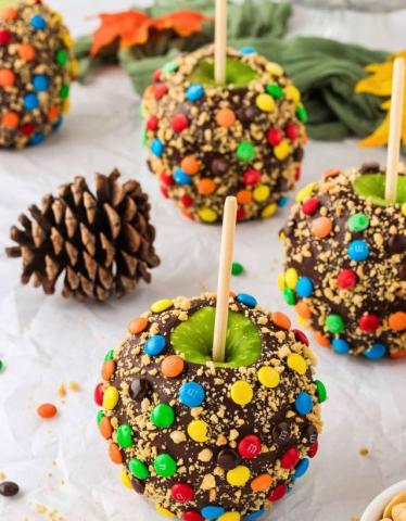 Chocolate Dipped Apples