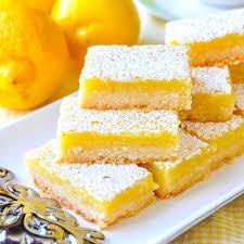 No Bake Lemon Bars