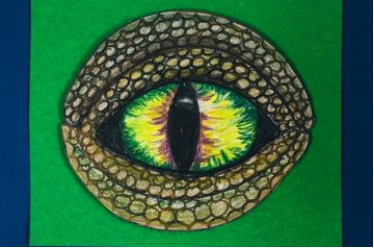 Dragon Eye Drawing