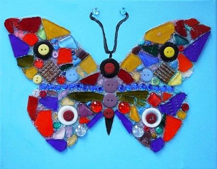 Mosaic Butterfly