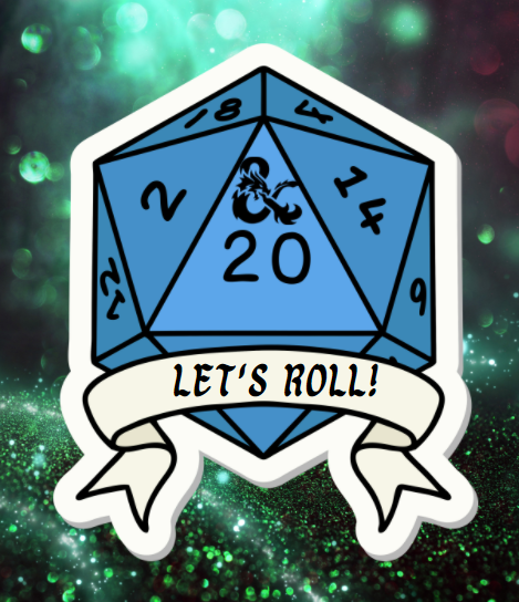 Let's Roll! D&D D20 Image