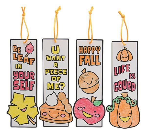 Fall Bookmarks