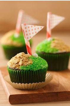 Golf Cupcakes