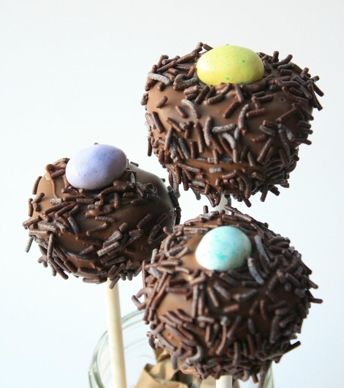 Birds nest Cake Pops