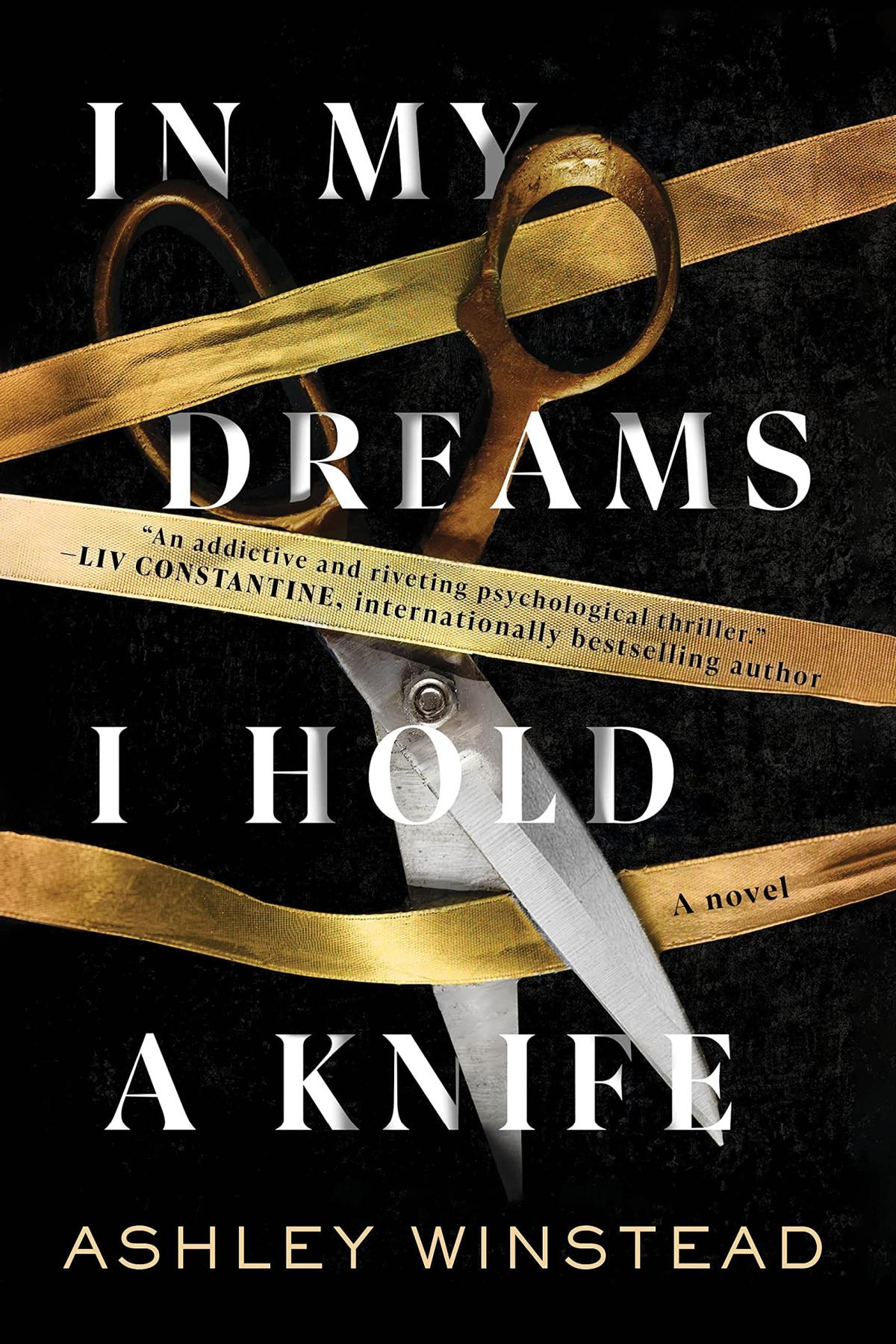 Book cover for "In My Dreams I hold a Knife" by Ashley Winstead