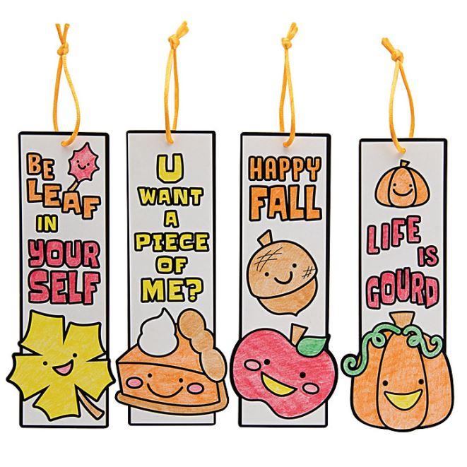 Fall Bookmarks