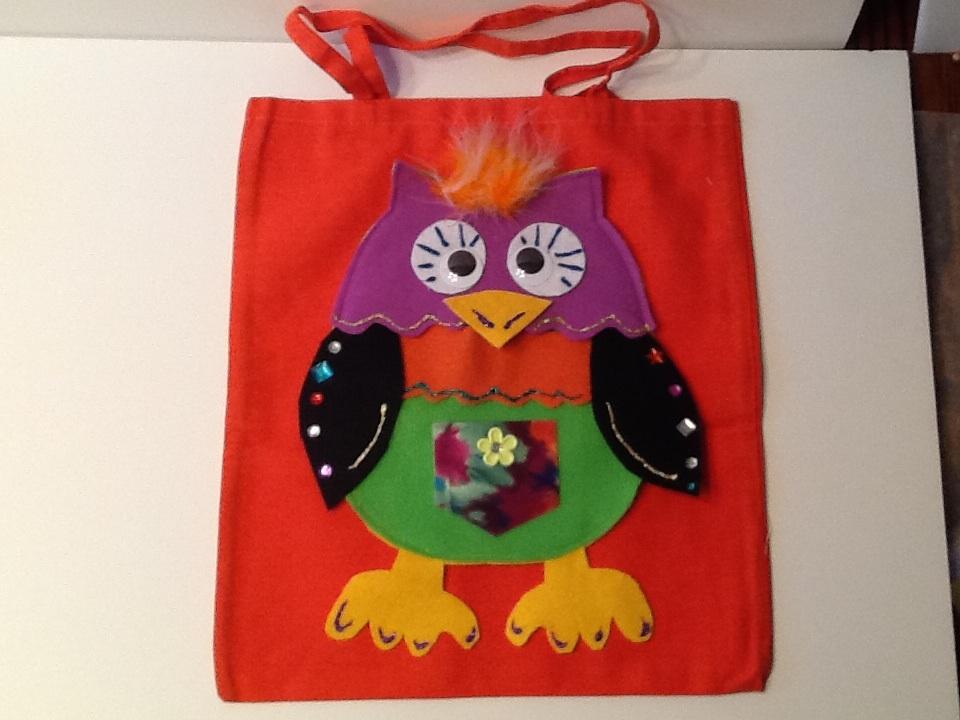 Autumn Owl Tote Bag