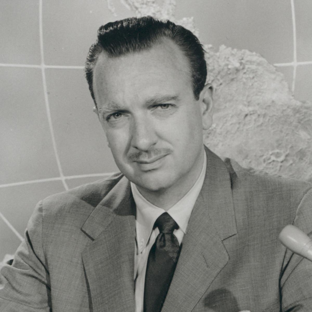 Photo of young Walter Cronkite