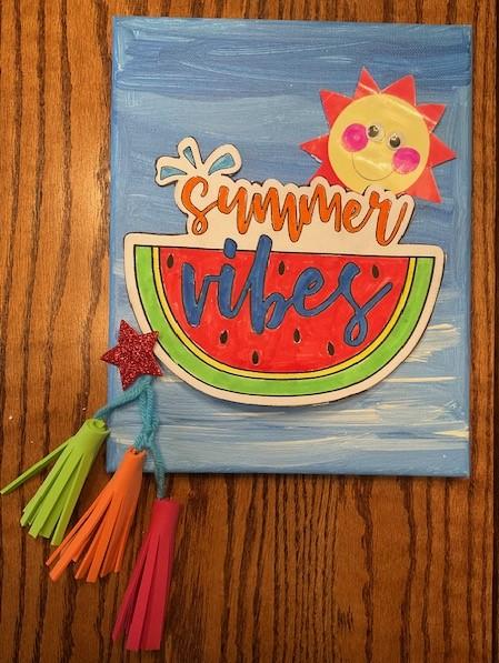 Summer Vibes Canvas